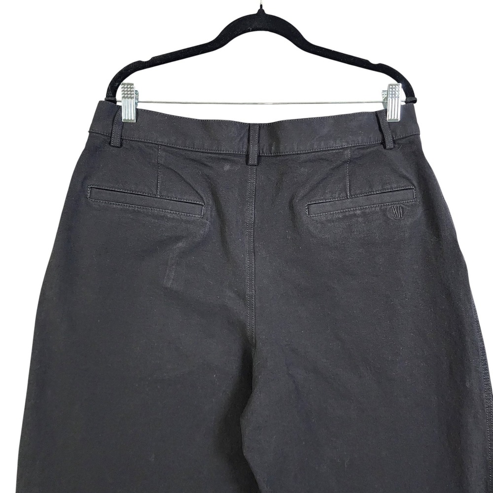MM LaFleur Womens The Bari Barrel-Leg Jean Size 14 Black Eco Better Than Denim‎ - Picture 5 of 13